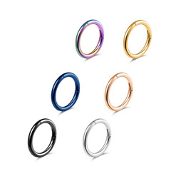 亞馬遜簡約時尚鈦鋼耳釘耳環鼻釘鼻環ebay外貿跨境不鏽鋼套裝飾品