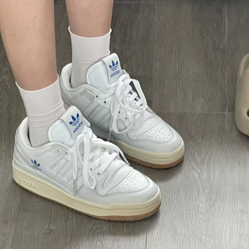 Putian Pure Original German Training Shoes, Forum84 Comfortable Joker Campus Couple Men's and Women's White Shoes