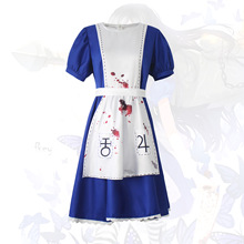 爱丽丝疯狂回归cos服爱丽丝Alice女仆装cosplay舞台表演服装