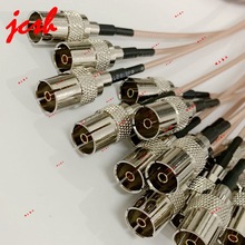 全铜高质9.5天线IEC母UHDTV视频数码超高清4K电视机顶盒卫星延长