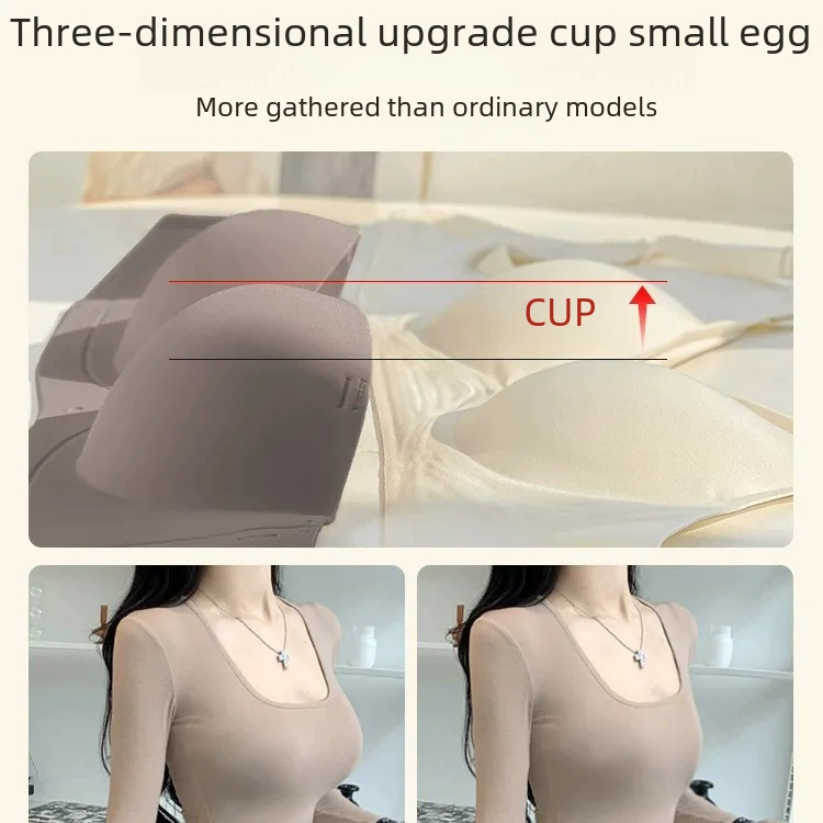 Underwear, push up bra, thin straps, supporting wireless bra, bra top, strapless