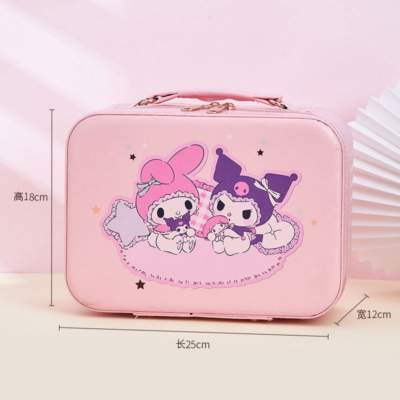 작은 거울 핑크 자매