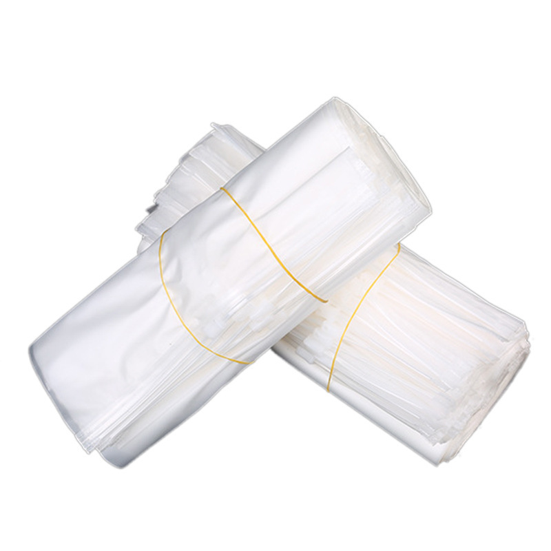 Bow eva clothing frosted zipper bag small batch wholesale underwear clothes socks plastic packaging bag