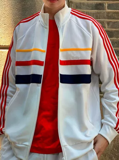 Cross-border foreign trade brand sports casual cardigan sweatshirt, unisex versatile jacket, new school uniform with logo