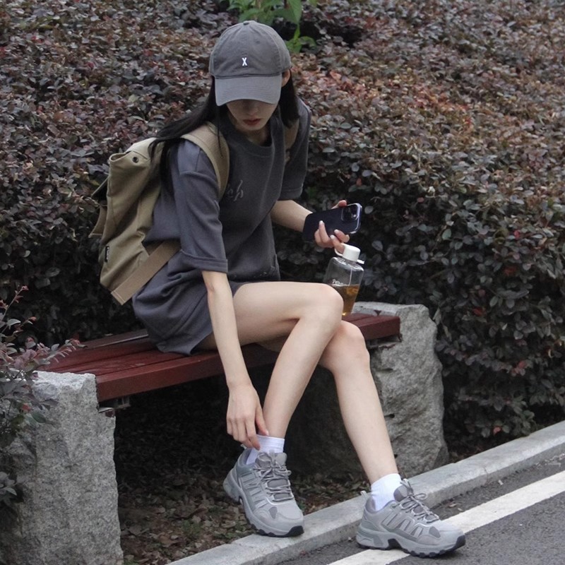 运动套装女2025夏季新款时尚复古美式休闲显瘦上衣半身裙两件套潮|undefined