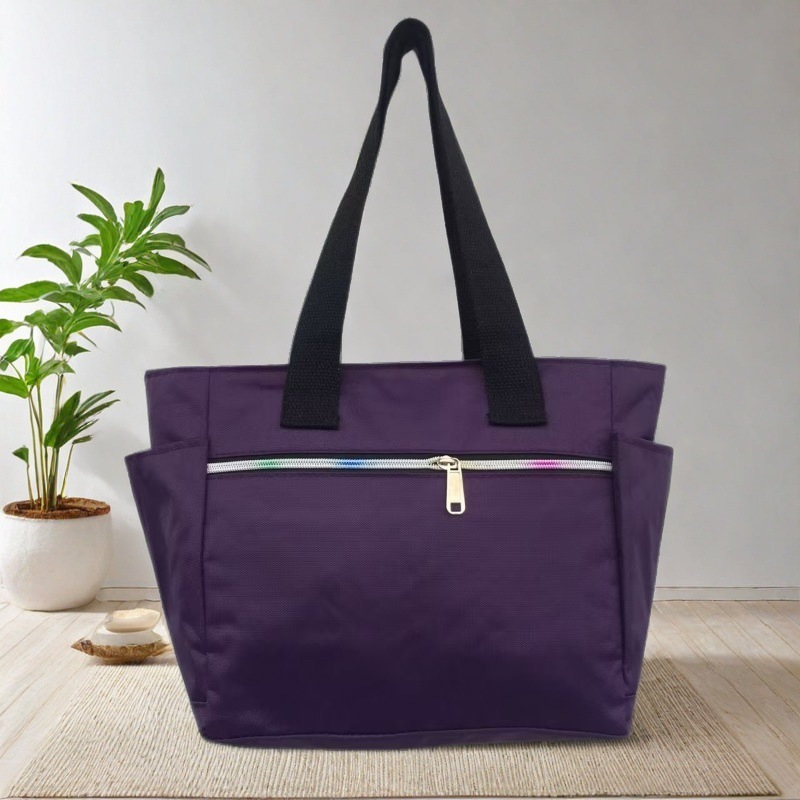 Solid color fashionable universal one-shoulder bag
