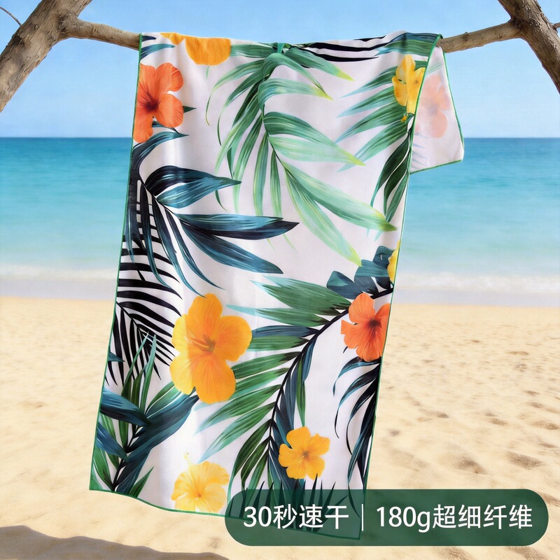 Amazon Quick-Drying Beach Towel Adult Absorbent Swimming Yoga Sports Mat Enlarged and Thickened Printed Bath Towel Wholesale Amazon Quick-Drying Beach Towel Adult Absorbent Swimming Yoga Sports Mat Enlarged and Thickened Printed Bath Towel Wholesale