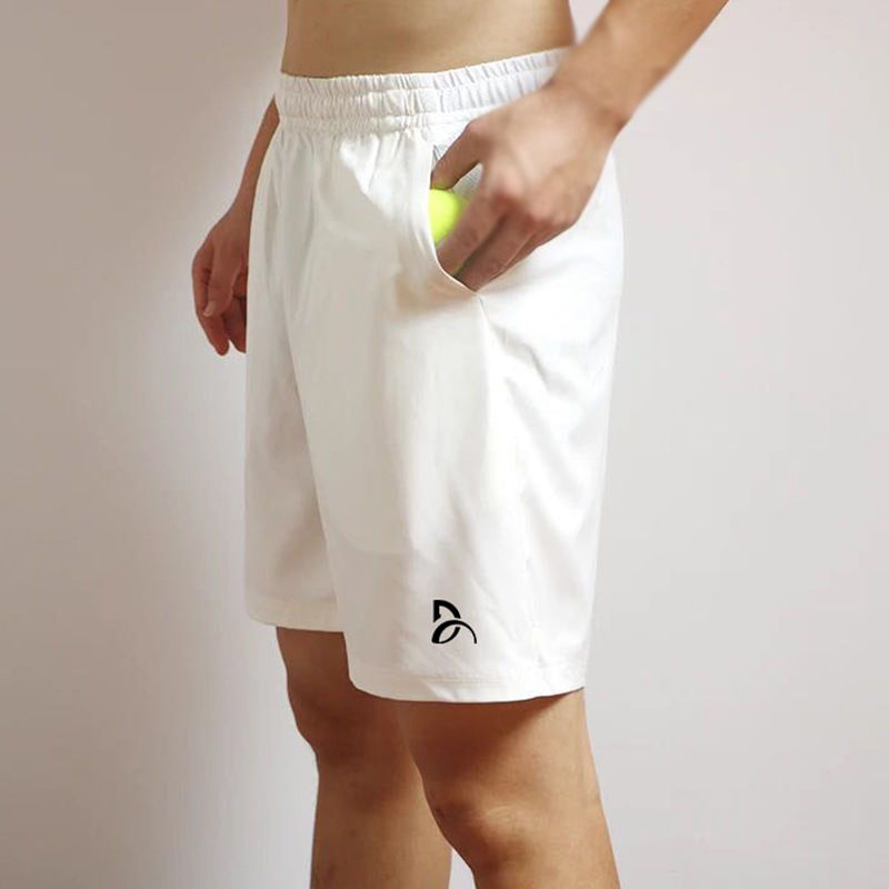Pantalones cortos casuales deportivos de verano de seda de hielo de los hombres de secado rápido corriendo fitness quinto pantalones de seda de hielo sueltos más tamaño pantalones Casuales