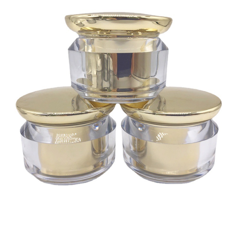 现货亚克力膏霜瓶化妆品瓶 贵妇膏面霜膏霜瓶蘑菇瓶50g30g