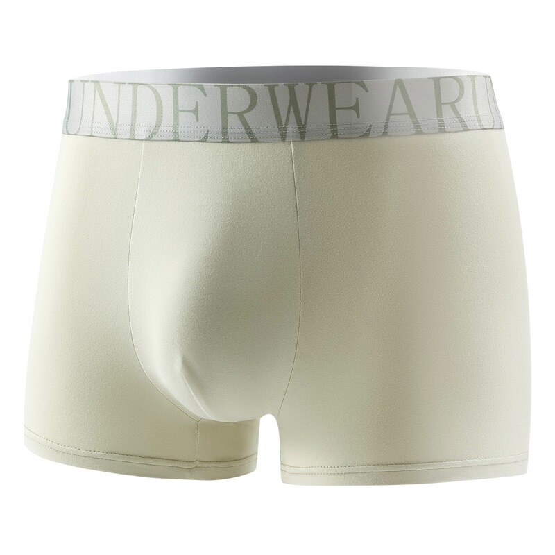 Foreign Trade Men's Boxer Briefs, Breathable Four-Corner Briefs, Comfortable and Simple Solid Color Sports Underwear, Fashionable High-Elastic Antibacterial Underwear Foreign Trade Men's Boxer Briefs, Breathable Four-Corner Briefs, Comfortable and Simple Solid Color Sports Underwear, Fashionable High-Elastic Antibacterial Underwear