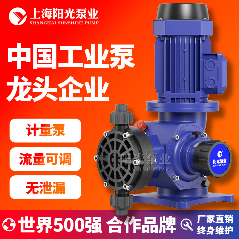 DJ-Z型机械驱动隔膜式计量泵厂家上海阳光泵业可定