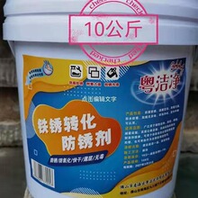 工厂源头10公斤铁锈转化防锈剂钢铁除锈防锈转锈为漆保护钢铁氧化