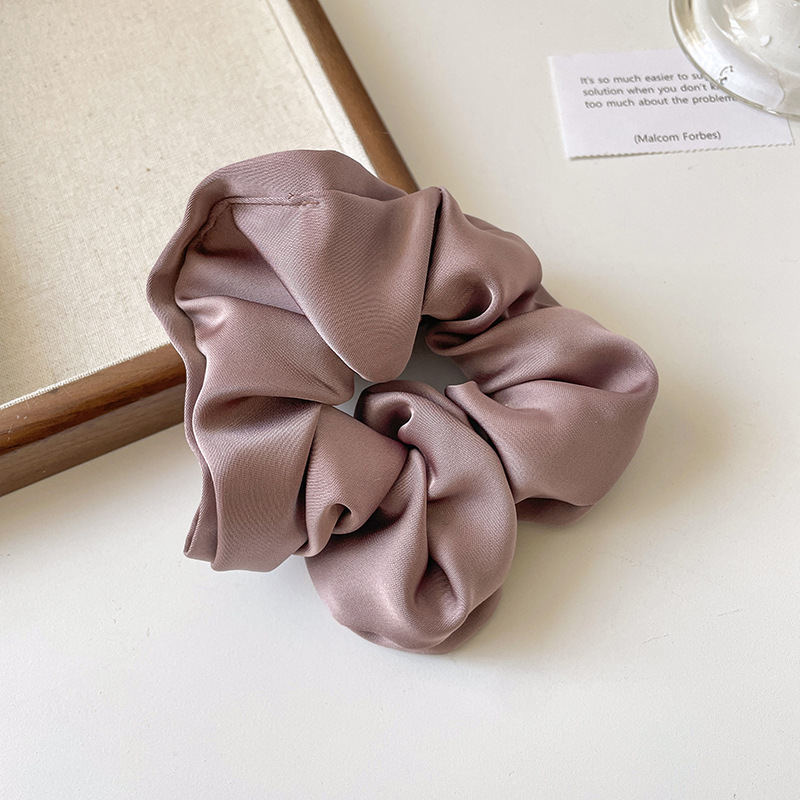 Lazo para el cabello de intestino grueso de encaje de alta calidad de Corea del Sur, flor para la cabeza duradera de todo fósforo, banda de goma de alta elasticidad, bufanda cuadrada, cuerda para el cabello