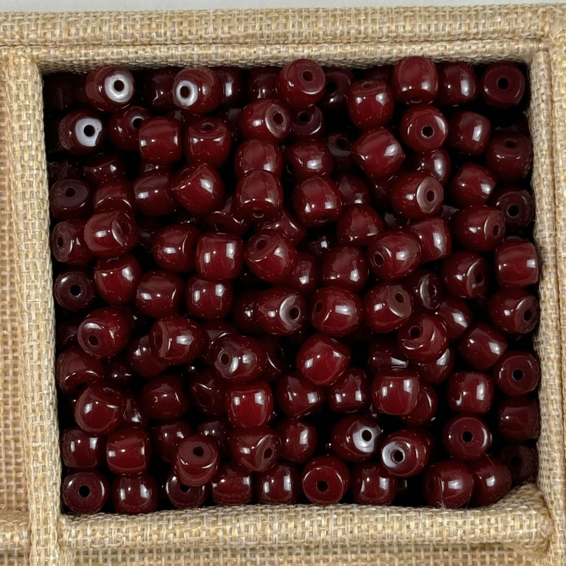 Вишневая огранка напрямую 7*8 мм