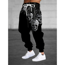 Y 26980 Dragon Print Beam Leg Pants ����ӡ����������羳