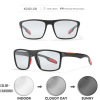 KDEAM new models without bidding polarized sunglasses European and American hot -selling sunglasses, men and women, men's and women's universal color change glasses KD101