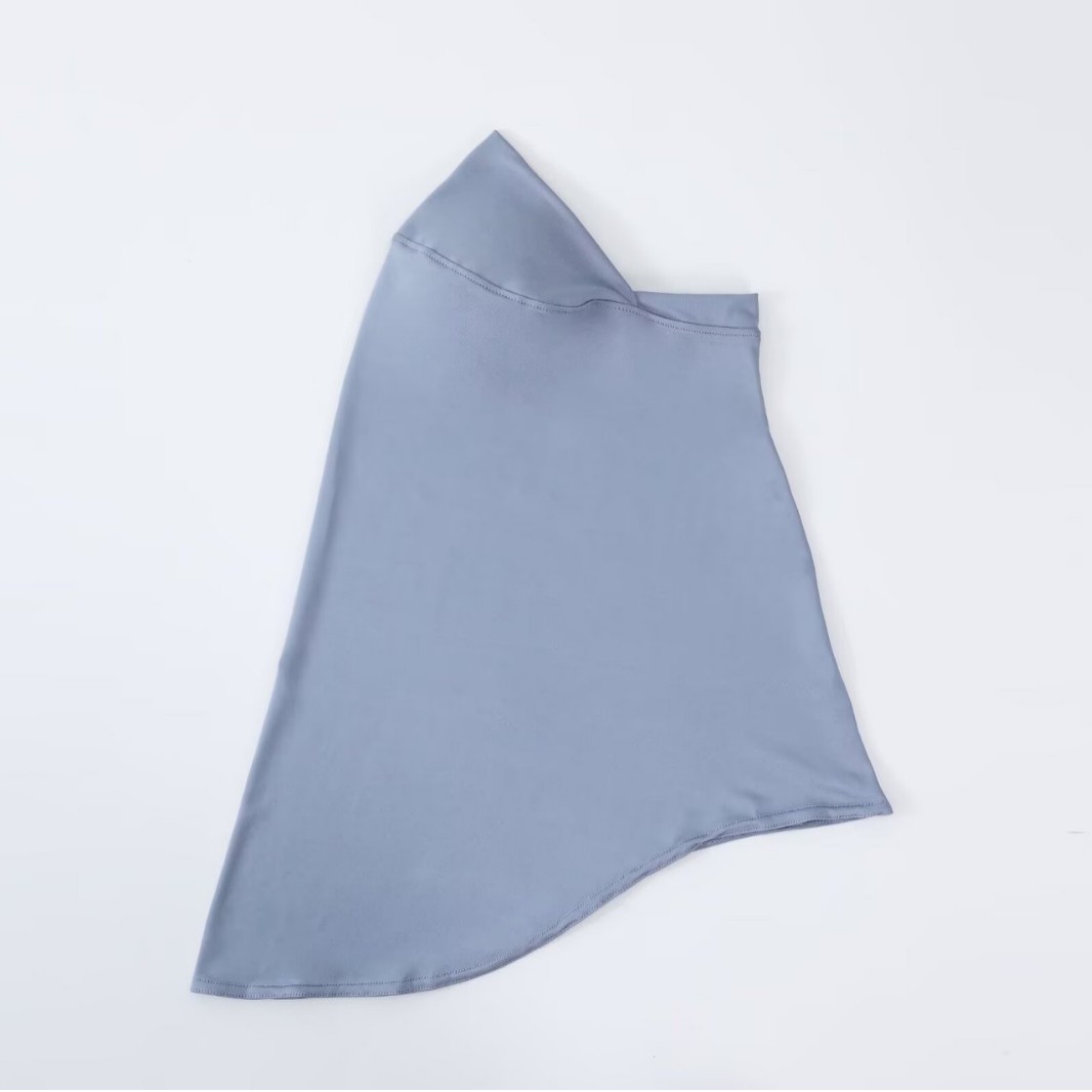 Mini Turbante Protector de Cuello HS103 de Lino de Cristal de Poliéster Transpirable para Protección Neck