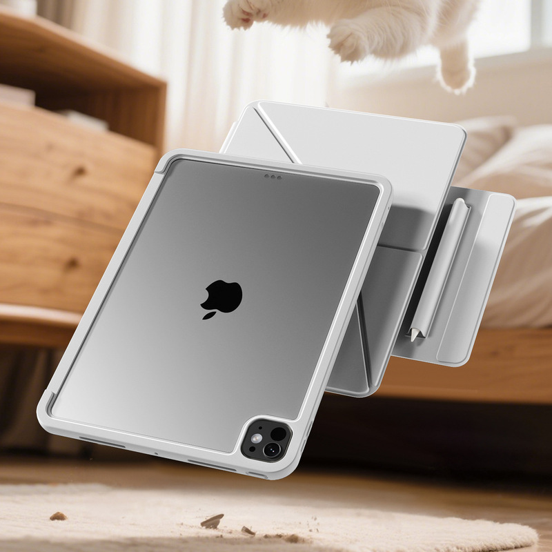 ipadair7保护套新款pro11寸保护壳11代苹果10平板pro13磁吸双面夹|undefined