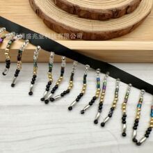新款朋克彩色玻璃珠排须手工钉珠民族风服装辅料配件量大从优