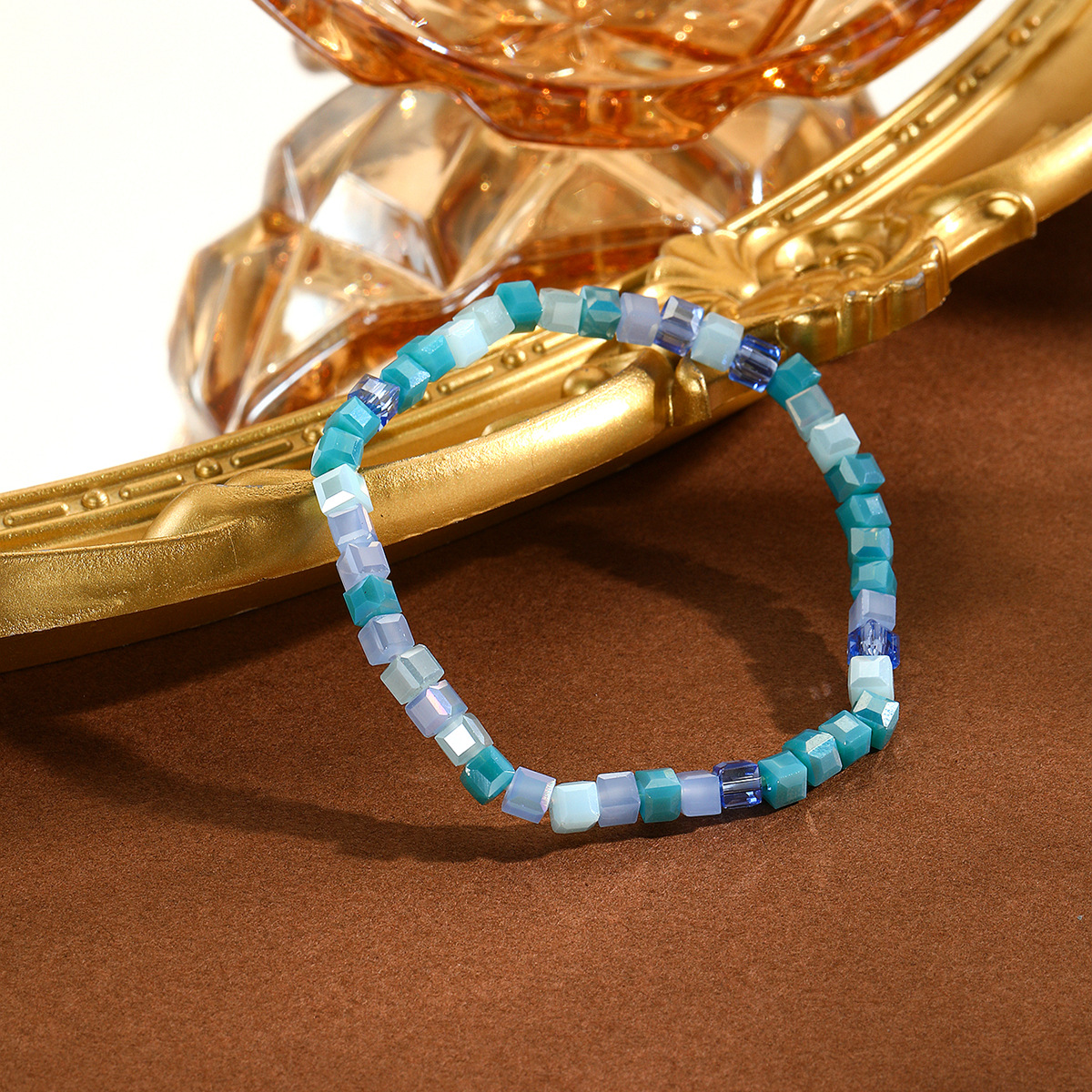hot selling bracelets are versatile and high end Bohemian elastic line summer crystal bracelet set_voghion.com