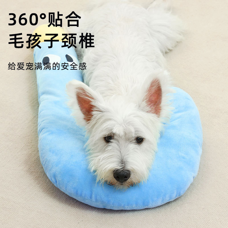 Nuevas almohadas para perros, cuatro estaciones, almohadas de cuello para dormir, almohadas de mascotas, almohadas de mascotas para gatos pequeños