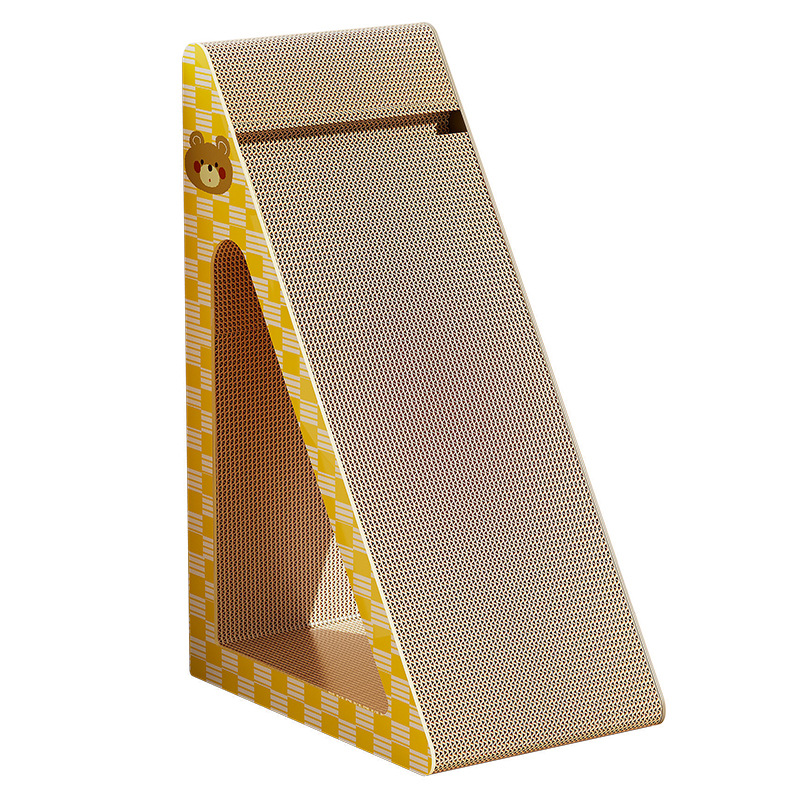 Tablero de agarre para gatos vertical resistente al agarre, resistente al desgaste, sin astillas, papel corrugado, herramienta mágica de pulido de garras, tablero de garras para gatos, juguetes para gatos, suministros para gatos