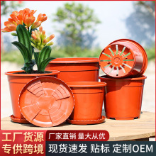 嘉利盆花盆透气透水塑料育苗盆育硬质苗钵控根透气加仑花盆青山盆