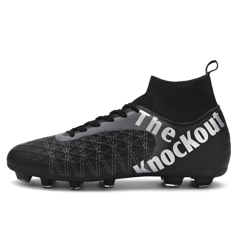 23 transfronteriza 31-48 zapatos de fútbol de tamaño largo y corto clavo alto-top adulto estudiante competencia zapatos de entrenamiento zapatos de fútbol