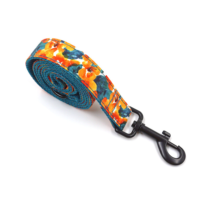 Miha Boss New Hawaiian Dog Lift One-piece Hair-Releasing Pet Trail Strong Alloy Buckle Dog Lift
