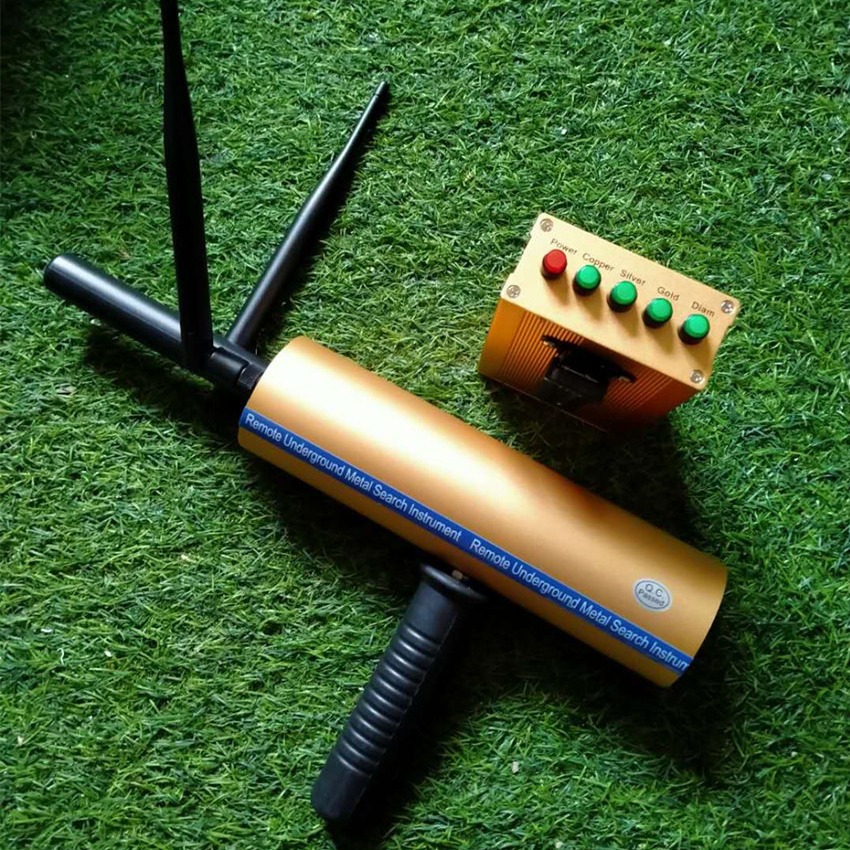 金色新款双天线加强信远程地下探测器德克萨神定位黄金银铜扫描