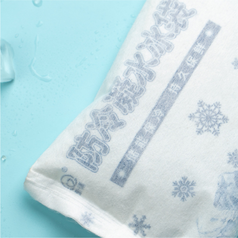Non-woven fabric Ice bag condensation Fresh keeping Dedicated Bird's Nest honey carton packing wholesale
