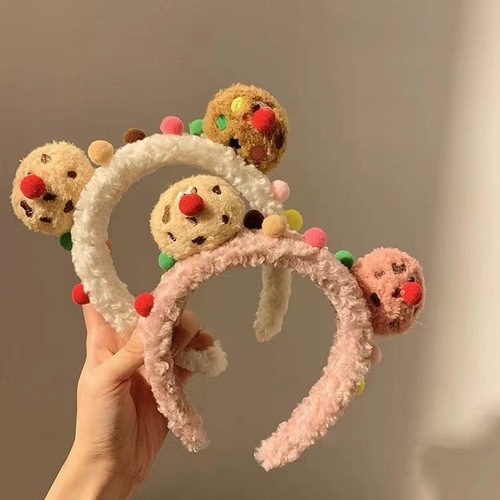 Autumn and Winter Washing Face Use Hair Pressure Band for Women, Korean Version Hair Tying Band, Korean Cute Hair Band, Sweet Non-Slip Headband Hair Pin Head Accessory