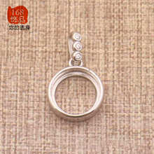 S925�y��肵����� ��Ҏ�� �����ʯ�G����Ϟ�Ƕ���� �y����DIY