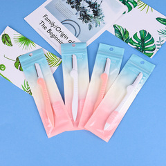 單支裝摺疊修眉刀 便攜式鋒利刮眉刀學生初學者防刮傷刮毛器批發