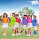 Solid Color Short Sleeve Shorts suit Skirt Cotton Comfortable Color Children's Children's Performance Clothes Dopamine Chorus Clothes
