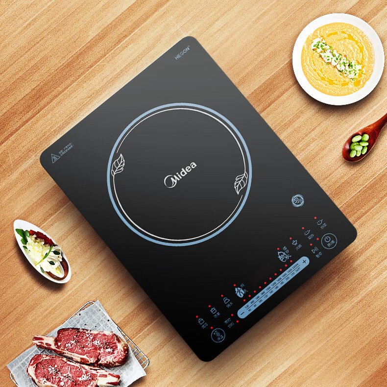 Midea Induction Cooker Household Integrated Panel Uniform Fire 4D Waterproof Full Touch Screen Ccl2203A
