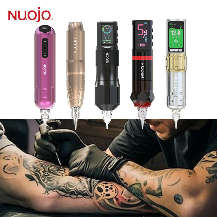 Oem/Odm New Tattoo Machine Wireless Charging Tattoo Pen Mobile Tattoo Line Drawing and Shading All-In-One Motor Machine