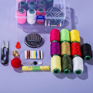Ll Sewing Box Household Practical Sewing Needle and Thread Set Family Dormitory Portable Sewing Bag High Quality and Good Storage