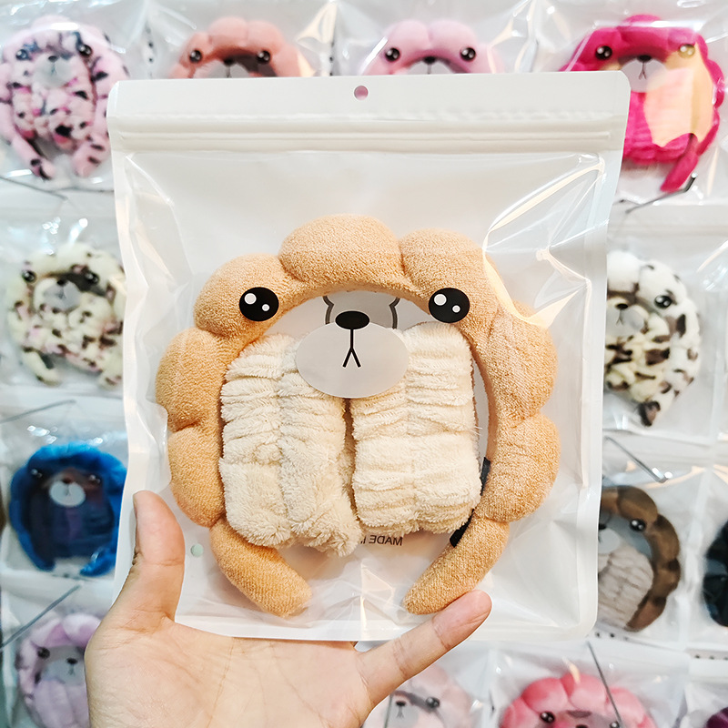 Europa, América, Amazon, nueva diadema de nubes, belleza, yoga, diadema de todo fósforo, esponja para el lavado de cara, diadema, cinta para el cabello, caja de regalo