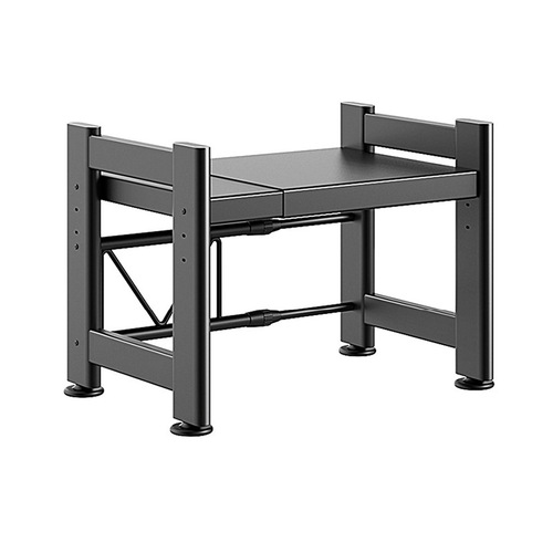 Kitchen microwave shelf rack, multi-functional, extendable, double-layer oven and rice cooker storage rack, household use