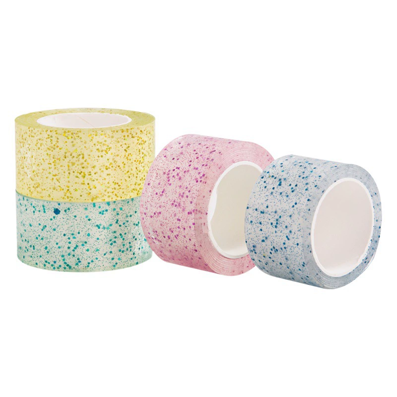 Новые блестки прозрачная нано-Клейкая Двусторонняя лента бесшовный съемный клей для выдувания пузырьков акриловый водостойкий двусторонний клей оптом