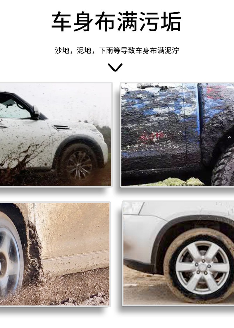 New Universal Car Modified Mud Flaps, Anti-Splash Car Mud Flaps, Eva Plastic Car Mud Flaps
