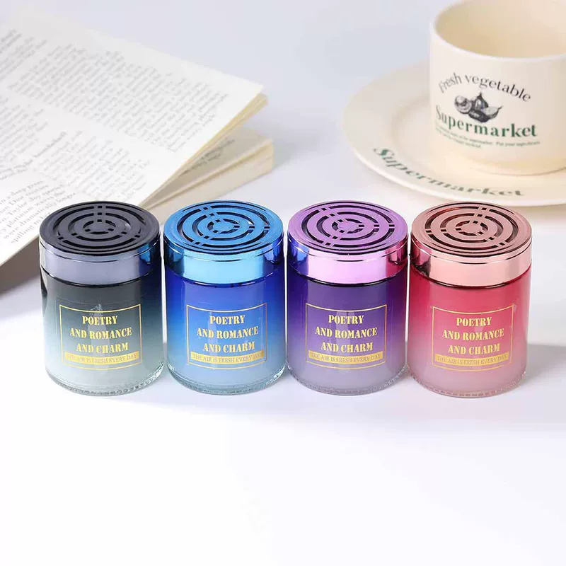 Creative balm, aromatherapy for auto, capacious perfumed perfume, internet celebrity, 120G