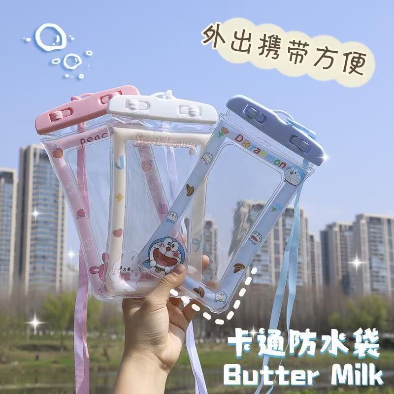 Mobile Phone Waterproof Bag Touchscreen Swimming Drifting Cover Transparent Airbag Anti-fall Dustproof Bag Cute Cartoon Hanging Bag Sealed Mobile Phone Waterproof Bag Touchscreen Swimming Drifting Cover Transparent Airbag Anti-fall Dustproof Bag Cute Cartoon Hanging Bag Sealed