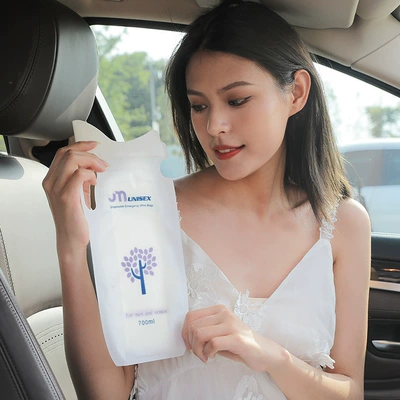 Car Urination Artifact Self-driving Travel Portable Urine Bag Car Emergency Convenience Bag Travel Car Urine Bag Universal
