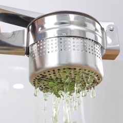 ステンレス手動ジューサー押出し神器家庭用餃子あん押出し器野菜脱水器あん押出し器
