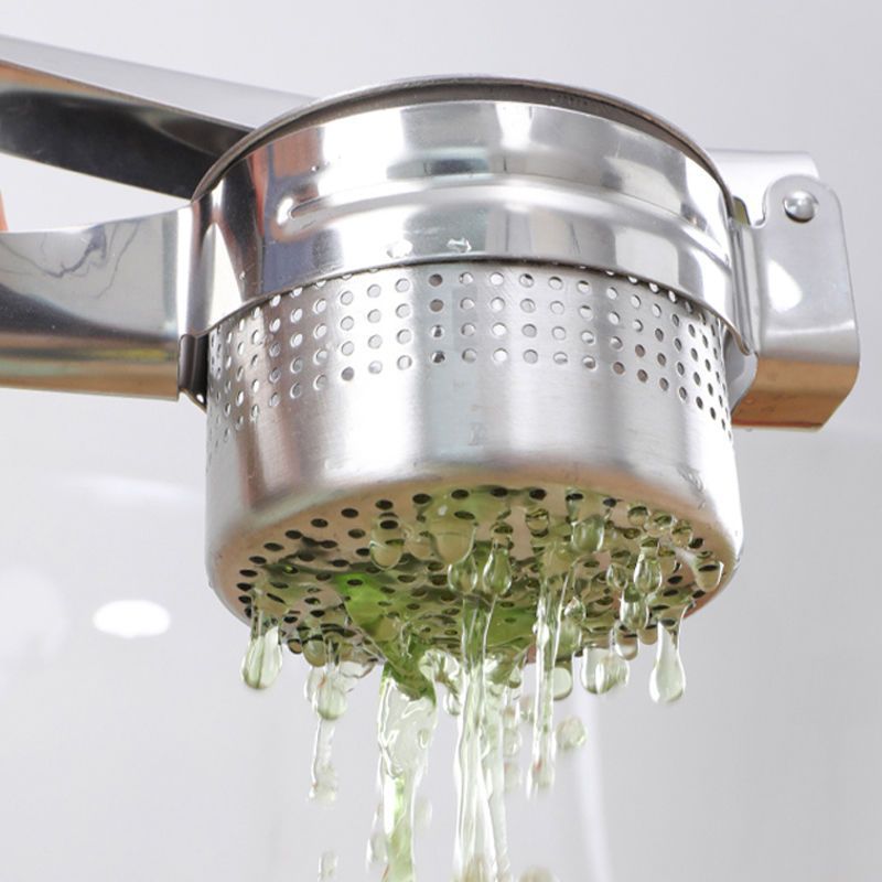 不锈钢手动榨汁机挤菜神器家用饺子馅挤水器蔬菜脱水器菜馅挤水器