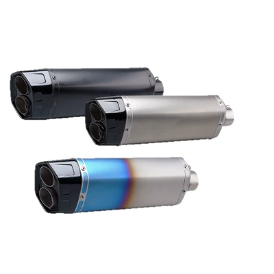 Motorcycle exhaust pipe, Universal motorcycle exhaust pipe