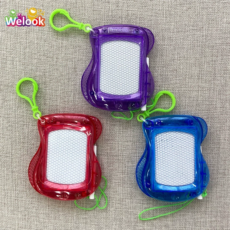 Черно-белая магнитная доска для письма с карабином, мини-доска для письма, детская доска для рисования, небольшой подарок, трансграничные игрушки