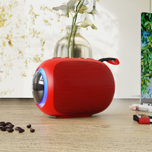 工厂批发新款蓝牙音箱rgb灯户外便携式炫彩灯小音响礼品重低音炮